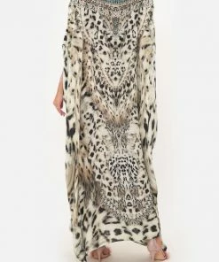 Camilla EBoutique (US) ROUND NECK KAFTAN SNOW WHISPERS
