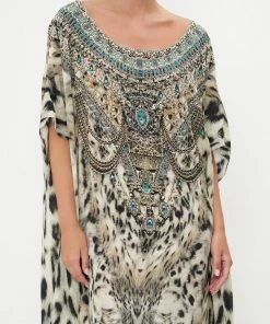 Camilla EBoutique (US) ROUND NECK KAFTAN SNOW WHISPERS