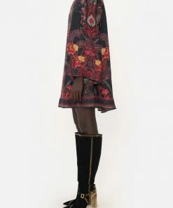 Camilla EBoutique (US) LONG SLEEVE SWING DRESS WOODSTOCK ROCK Clothing