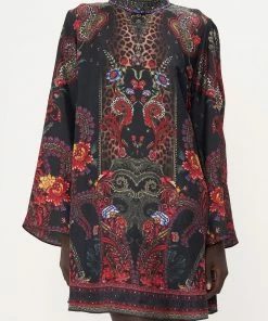 Camilla EBoutique (US) LONG SLEEVE SWING DRESS WOODSTOCK ROCK Clothing