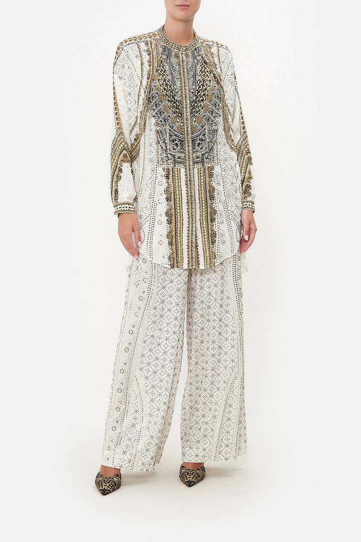 Camilla EBoutique (US) SHIRT WITH SIDE BUTTONS LUXE ESPIRITU Clothing