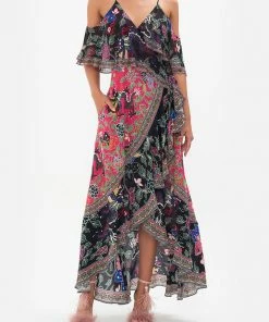 Camilla EBoutique (US) RUFFLE OVERLAYER WRAP DRESS TWILIGHTS TOKEN