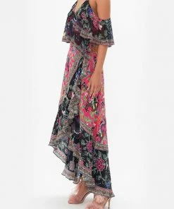 Camilla EBoutique (US) RUFFLE OVERLAYER WRAP DRESS TWILIGHTS TOKEN