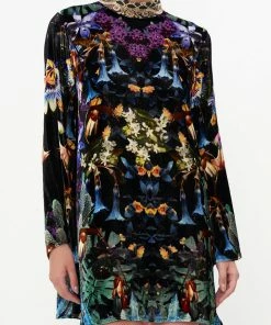 Camilla EBoutique (US) LONG SLEEVE SWING DRESS HYPNOTISE ME