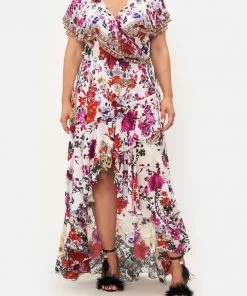 Camilla EBoutique (US) Clothing FRILL SLEEVE LONG DRESS REIGN OF ROSES