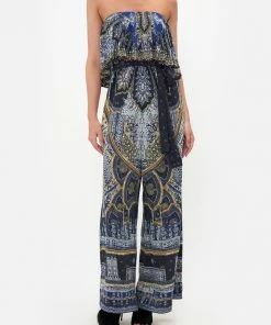 Camilla EBoutique (US) New Arrivals STRAPLESS JUMPSUIT WITH FRILL FOREVER FAMILY