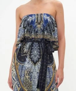 Camilla EBoutique (US) New Arrivals STRAPLESS JUMPSUIT WITH FRILL FOREVER FAMILY