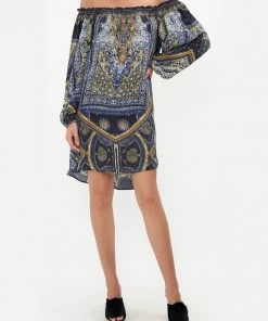 Camilla EBoutique (US) OFF SHOULDER MINI DRESS FOREVER FAMILY