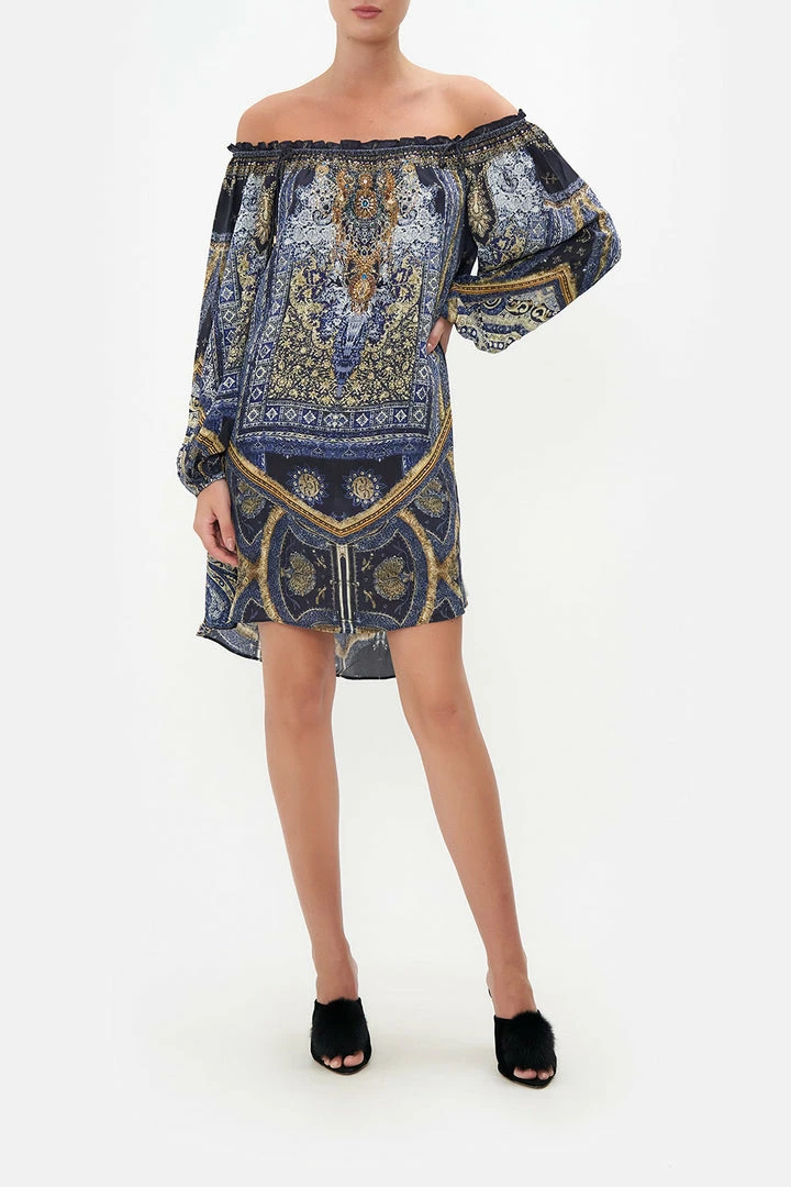 Camilla EBoutique (US) OFF SHOULDER MINI DRESS FOREVER FAMILY