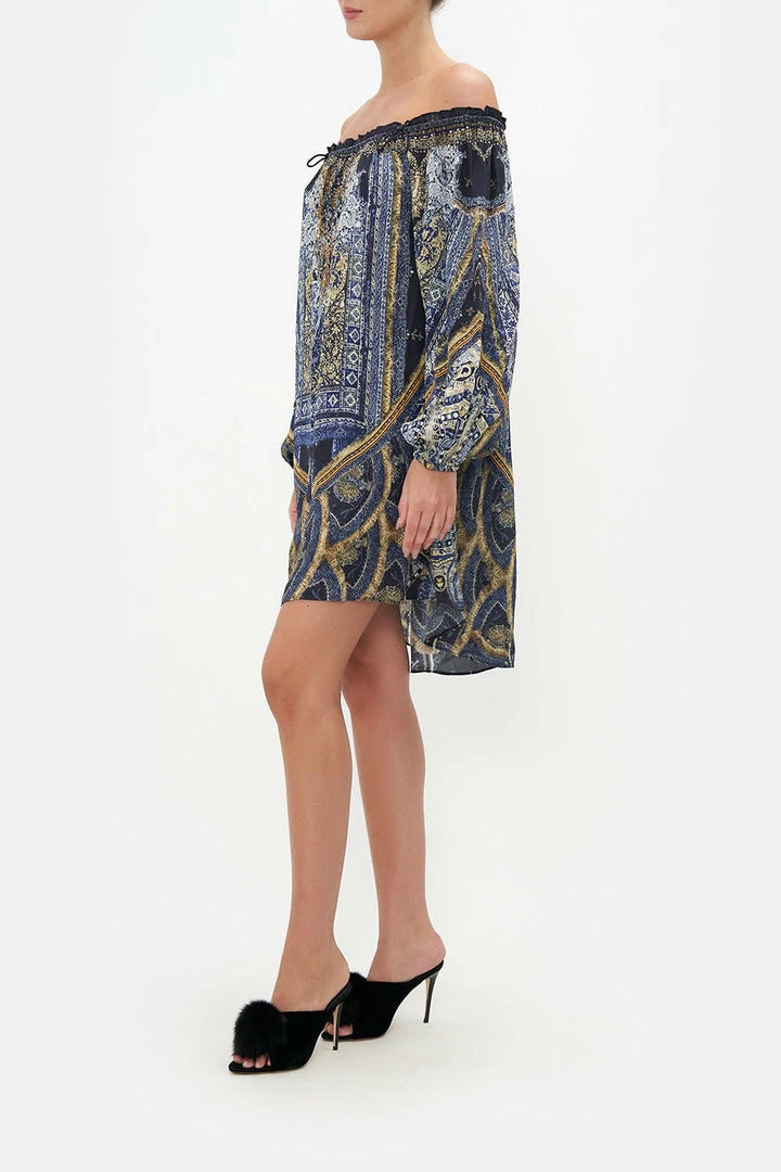 Camilla EBoutique (US) OFF SHOULDER MINI DRESS FOREVER FAMILY