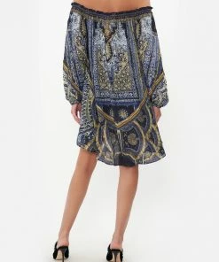 Camilla EBoutique (US) OFF SHOULDER MINI DRESS FOREVER FAMILY