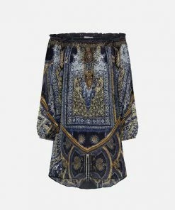 Camilla EBoutique (US) OFF SHOULDER MINI DRESS FOREVER FAMILY