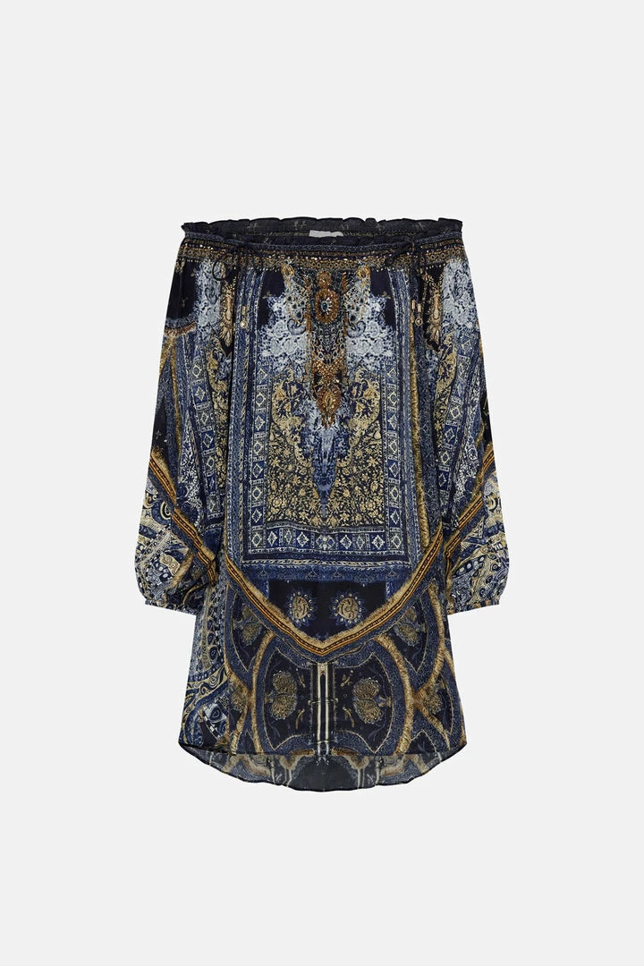 Camilla EBoutique (US) OFF SHOULDER MINI DRESS FOREVER FAMILY