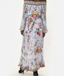 Camilla EBoutique (US) OFF SHOULDER SHIRRED DRESS FLORAFUL