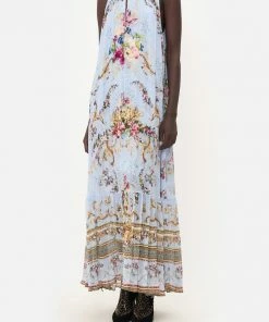 Camilla EBoutique (US) HIGH NECK KEYHOLE DRESS FLORAFUL Clothing