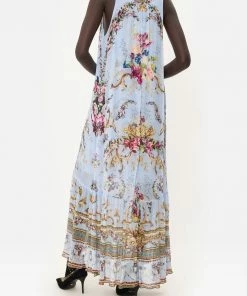 Camilla EBoutique (US) HIGH NECK KEYHOLE DRESS FLORAFUL Clothing