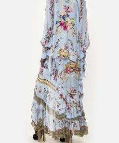 Camilla EBoutique (US) SHIRRED CUFF BLOUSE FLORAFUL Clothing