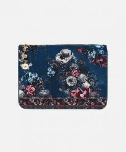 Camilla EBoutique (US) Accessories SMALL CANVAS CLUTCH NOT A WALLFLOWER