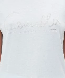 Camilla EBoutique (US) Clothing SLIM FIT ROUND NECK T-SHIRT LOGO CAPSULE - ICE BLUE