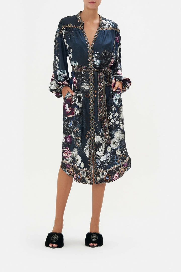 Camilla EBoutique (US) Clothing BLOUSON SLEEVE MIDI DRESS NOT A WALLFLOWER
