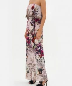Camilla EBoutique (US) Clothing STRAPLESS JUMPSUIT WITH FRILL GYPSY ROSE