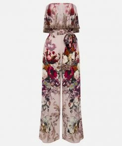 Camilla EBoutique (US) Clothing STRAPLESS JUMPSUIT WITH FRILL GYPSY ROSE