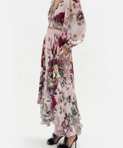 Camilla EBoutique (US) Clothing LONG BUTTON FRONT DRESS GYPSY ROSE
