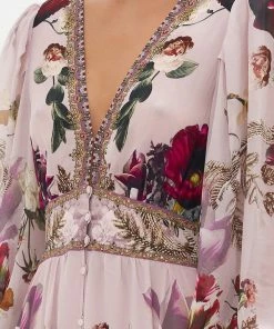 Camilla EBoutique (US) Clothing LONG BUTTON FRONT DRESS GYPSY ROSE