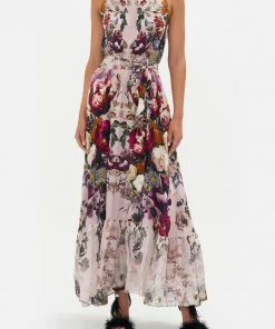 Camilla EBoutique (US) Clothing NECKTIE DRESS WITH ELASTICATED WAIST GYPSY ROSE