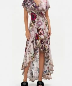 Camilla EBoutique (US) FRILL SLEEVE LONG DRESS GYPSY ROSE Clothing