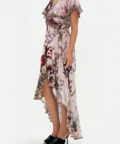 Camilla EBoutique (US) FRILL SLEEVE LONG DRESS GYPSY ROSE Clothing