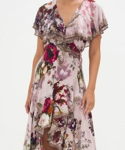 Camilla EBoutique (US) FRILL SLEEVE LONG DRESS GYPSY ROSE Clothing