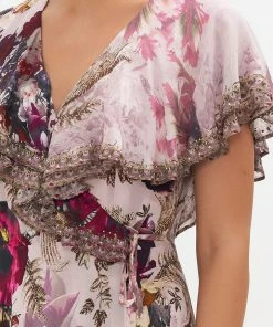 Camilla EBoutique (US) FRILL SLEEVE LONG DRESS GYPSY ROSE Clothing