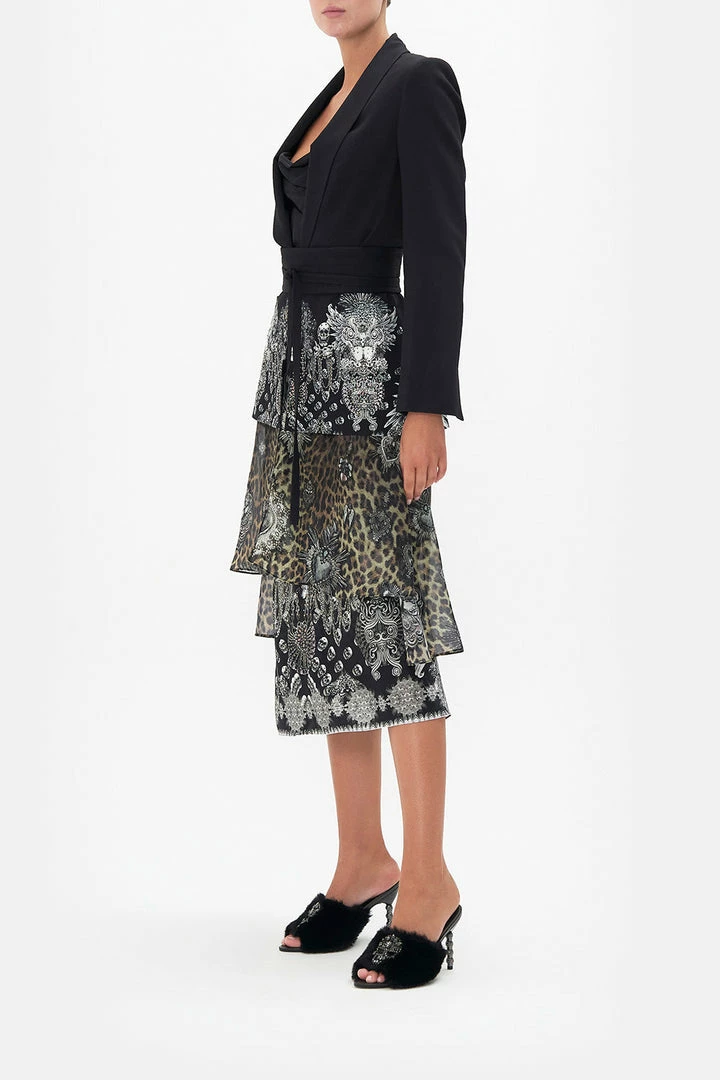 Camilla EBoutique (US) Clothing BLAZER WITH CHIFFON CONTRAST ORDER OF DISORDER