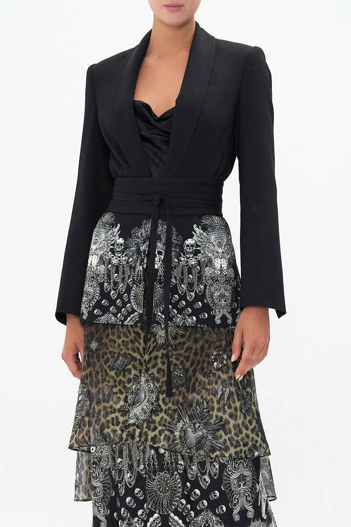Camilla EBoutique (US) Clothing BLAZER WITH CHIFFON CONTRAST ORDER OF DISORDER