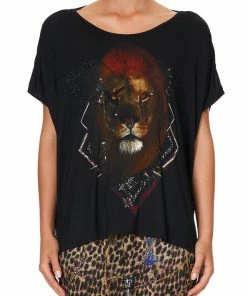 Camilla EBoutique (US) Up To 30% Off LOOSE FIT ROUND NECK TEE POETIC ANARCHY