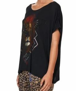 Camilla EBoutique (US) Up To 30% Off LOOSE FIT ROUND NECK TEE POETIC ANARCHY