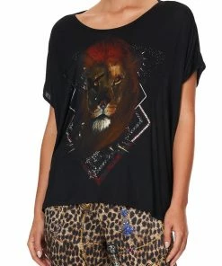 Camilla EBoutique (US) Up To 30% Off LOOSE FIT ROUND NECK TEE POETIC ANARCHY