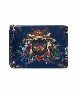 Camilla EBoutique (US) SMALL CANVAS CLUTCH WINGS IN ARMS
