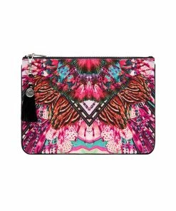 Camilla EBoutique (US) Up To 30% Off SMALL CANVAS CLUTCH RAINBOW EYES