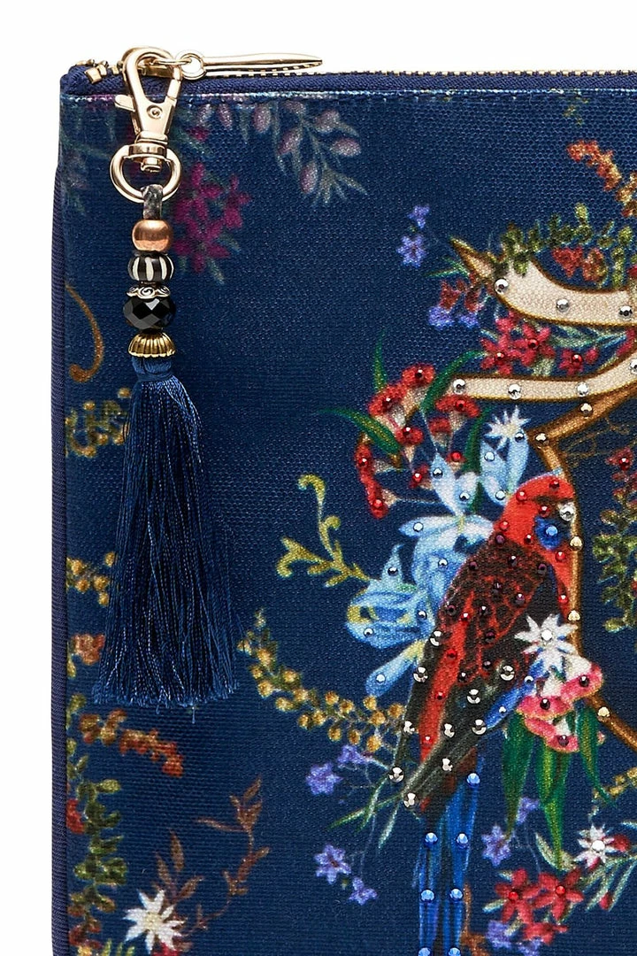 Camilla EBoutique (US) SMALL CANVAS CLUTCH WINGS IN ARMS