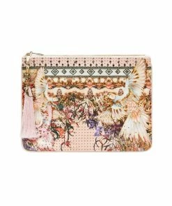 Camilla EBoutique (US) Up To 30% Off SMALL CANVAS CLUTCH KINDRED SKIES