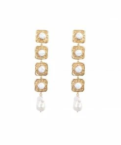 Camilla EBoutique (US) VALERE HOWLITE EARTH EARRINGS MULTI