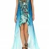 Camilla EBoutique (US) Up To 30% Off FLARED MINI WITH SHEER OVERLAY MARINE QUEEN