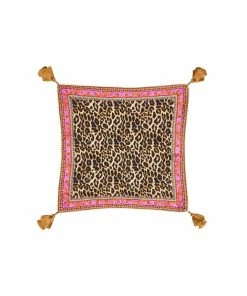 Camilla EBoutique (US) SMALL SQUARE CUSHION LOTUS LOVERS