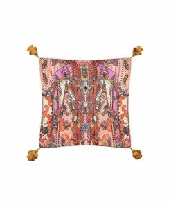 Camilla EBoutique (US) SMALL SQUARE CUSHION LOTUS LOVERS