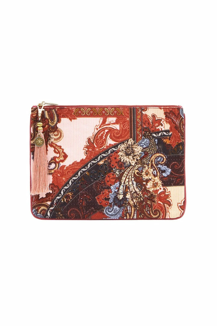 Camilla EBoutique (US) Up To 30% Off SMALL CANVAS CLUTCH TALE OF THE FIRE BIRD