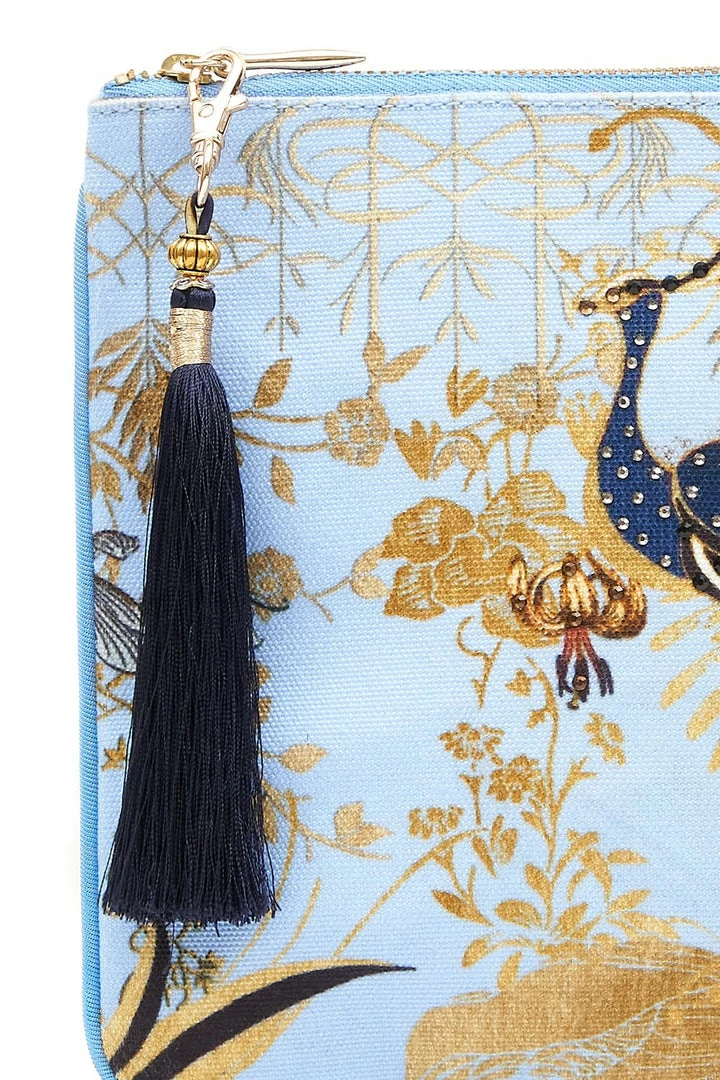 Camilla EBoutique (US) SMALL CANVAS CLUTCH FAIRY FOUNTAIN