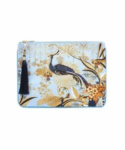Camilla EBoutique (US) SMALL CANVAS CLUTCH FAIRY FOUNTAIN