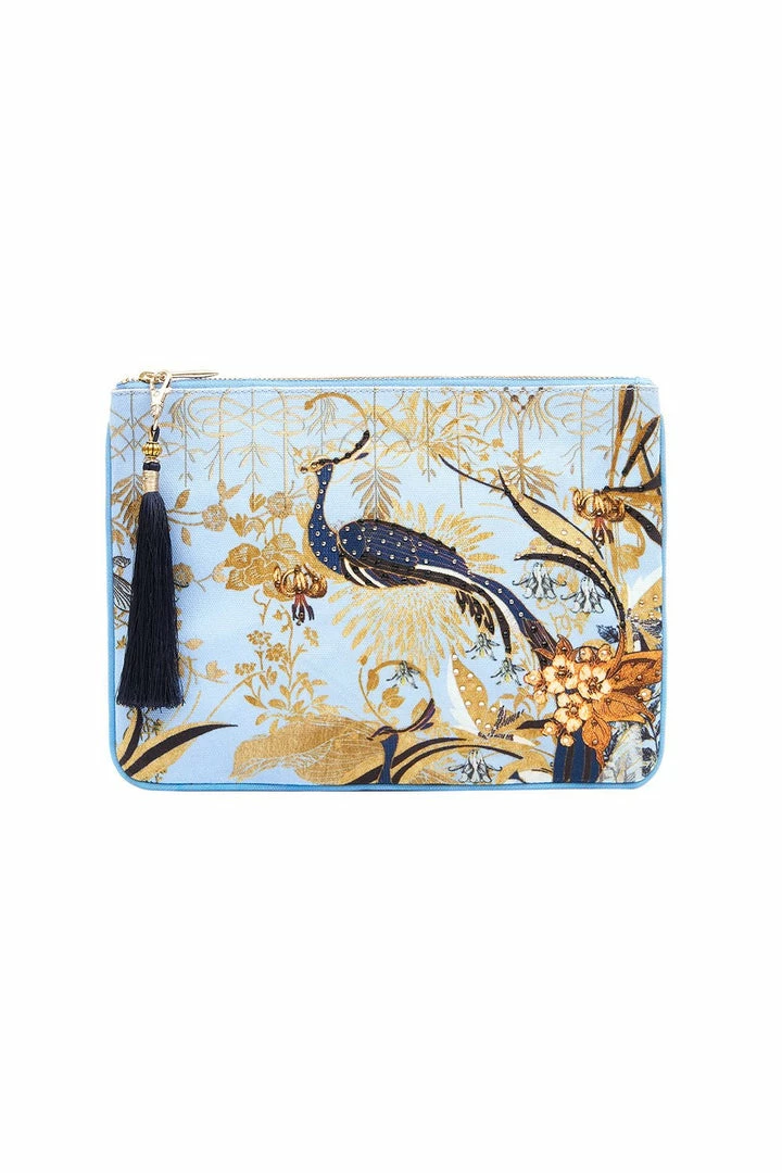 Camilla EBoutique (US) SMALL CANVAS CLUTCH FAIRY FOUNTAIN